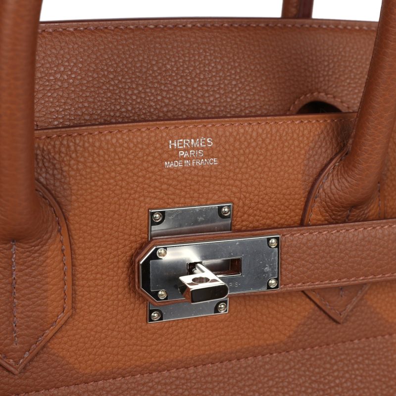Hermes Coup De Soleil Birkin HAC 40 Gold Togo Palladium Hardware - Image 7