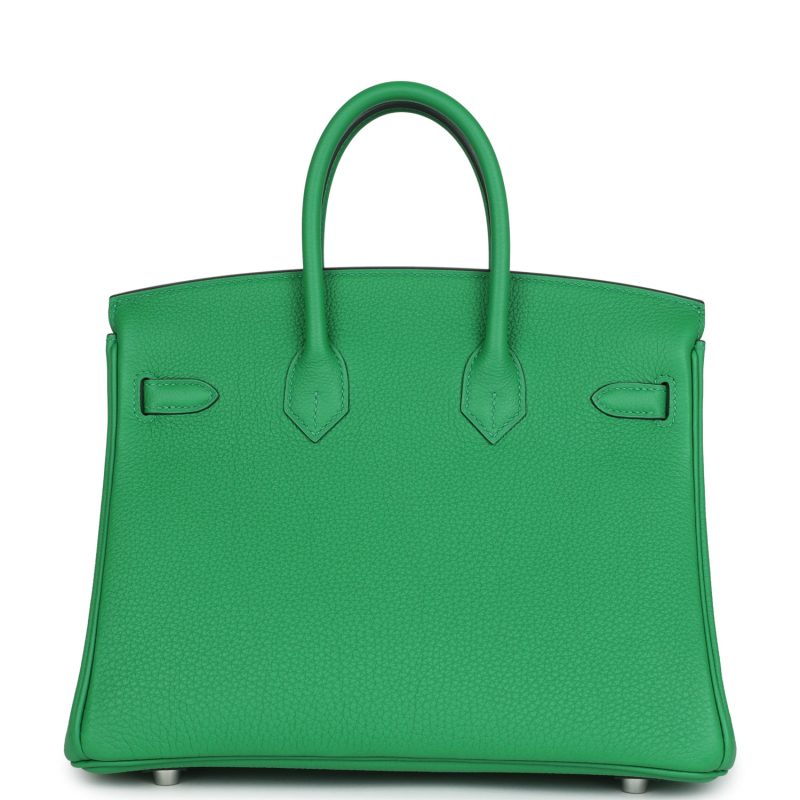 Hermes Birkin 25 Bambou Togo Palladium Hardware - Image 4