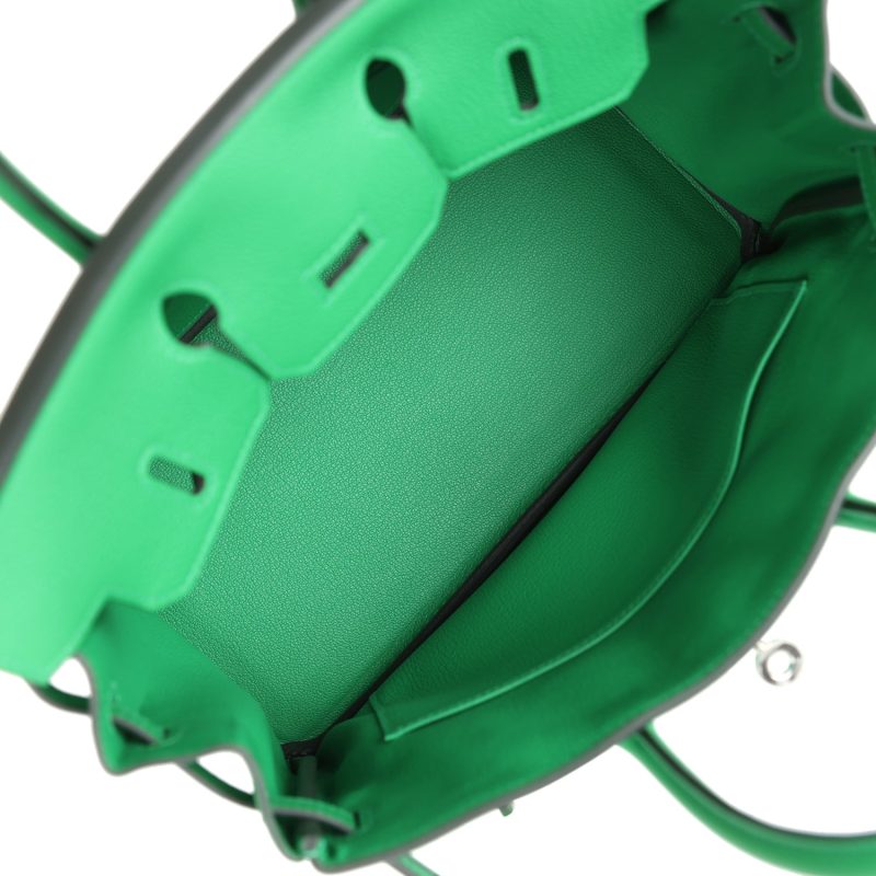 Hermes Birkin 25 Bambou Togo Palladium Hardware - Image 7