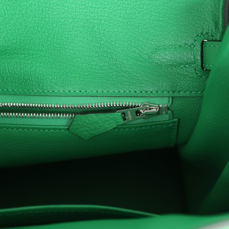Hermes Birkin 25 Bambou Togo Palladium Hardware - Image 8