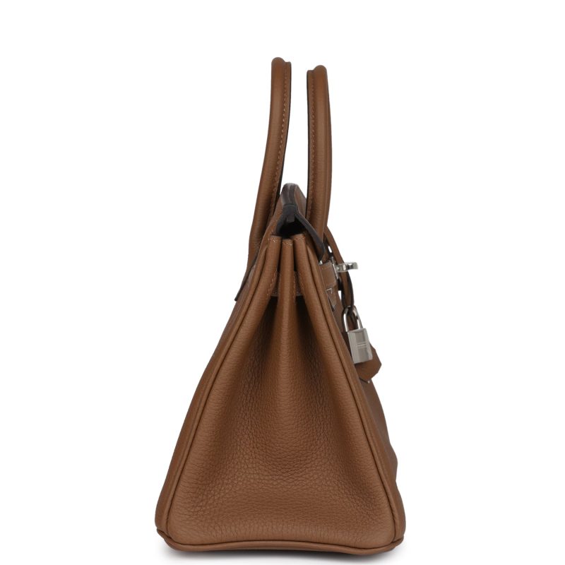 Hermes Birkin 25 Alezan Togo Palladium Hardware - Image 3