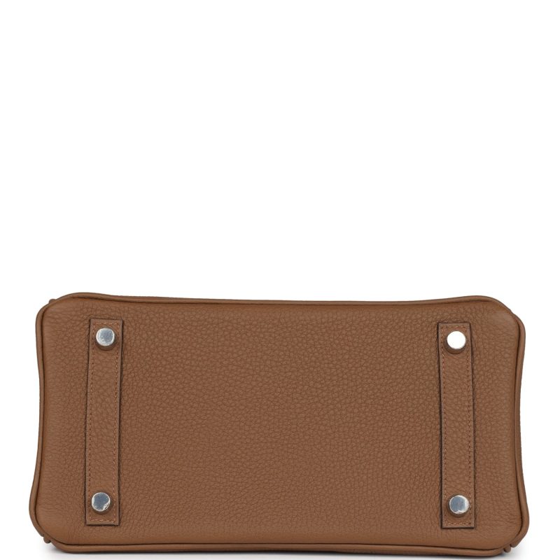 Hermes Birkin 25 Alezan Togo Palladium Hardware - Image 5