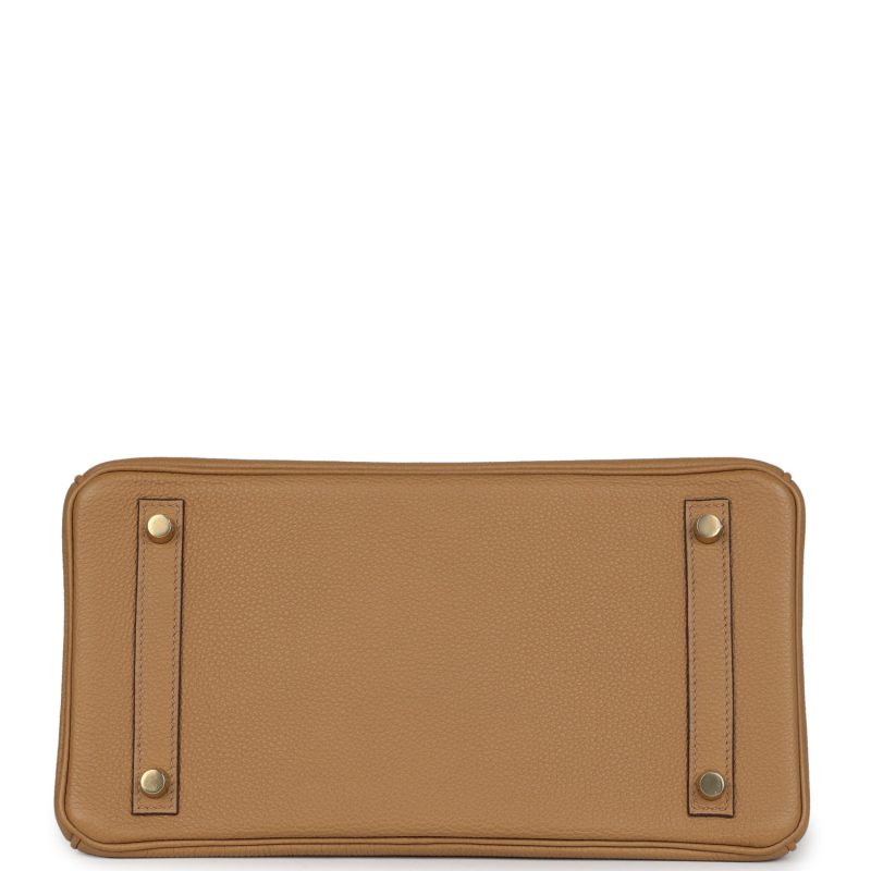 Hermes Birkin 30 Biscuit Togo Gold Hardware - Image 5