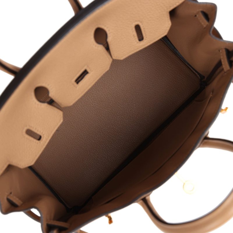 Hermes Birkin 25 Chai Togo Gold Hardware - Image 7
