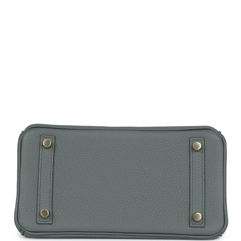 Hermes Birkin 25 Vert Amande Togo Gold Hardware - Image 5