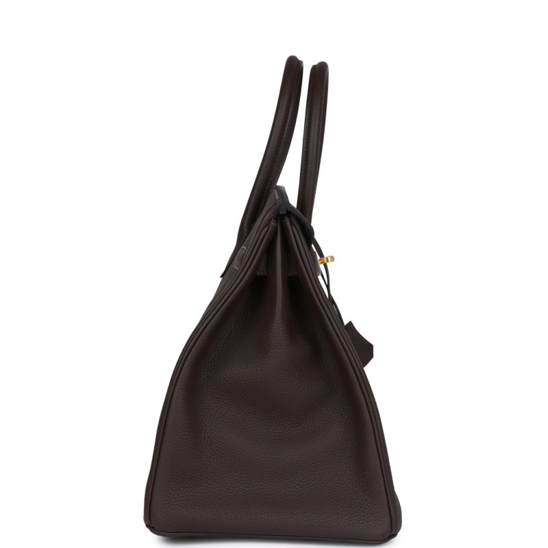 Hermes Birkin 35 Ecorce Togo Gold Hardware - Image 3