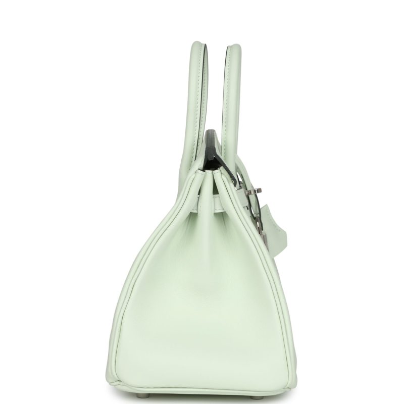 Hermes Birkin 25 Vert Fizz Swift Palladium Hardware - Image 3