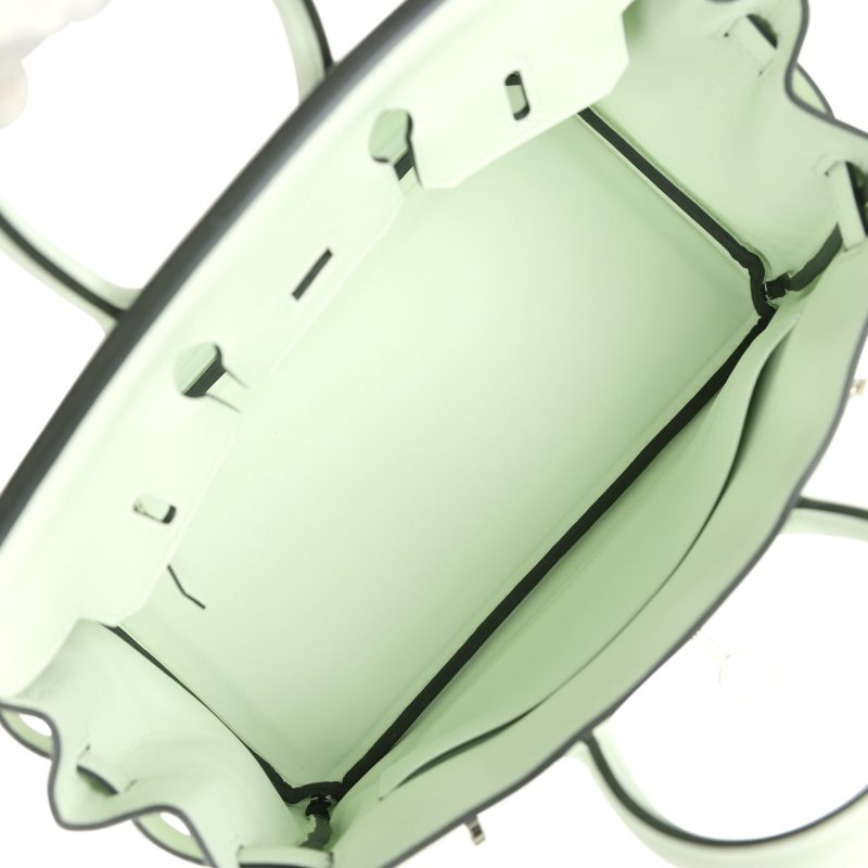 Hermes Birkin 25 Vert Fizz Swift Palladium Hardware - Image 7