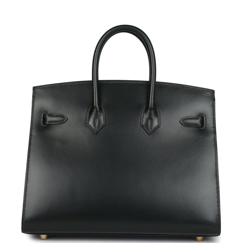 Hermes Birkin Sellier 25 Vert Fonce Box Gold Hardware - Image 4