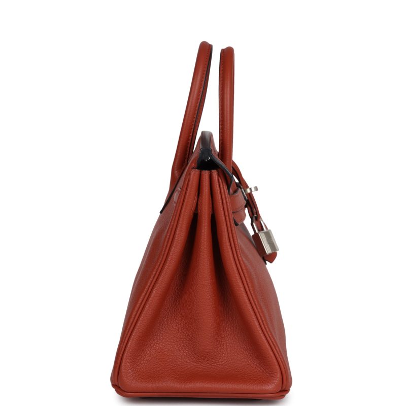 Hermes Birkin 25 Cuirve Verso Taurillon Novillo Palladium Hardware - Image 3