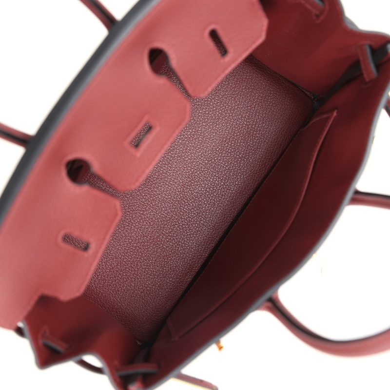 Hermes Birkin 25 Rouge H Togo Gold Hardware - Image 7