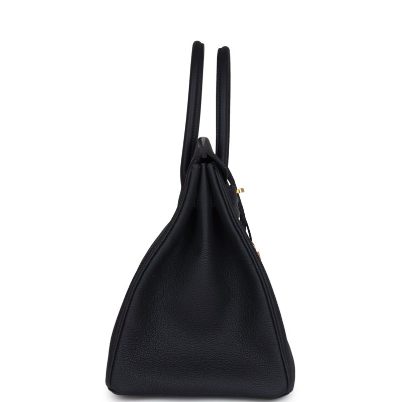 Hermes Birkin 35 Caban Togo Gold Hardware - Image 3