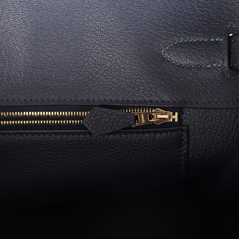 Hermes Birkin 35 Caban Togo Gold Hardware - Image 8