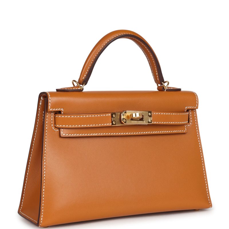 Hermes Kelly Sellier 20 Naturel Sable Butler Gold Hardware - Image 2