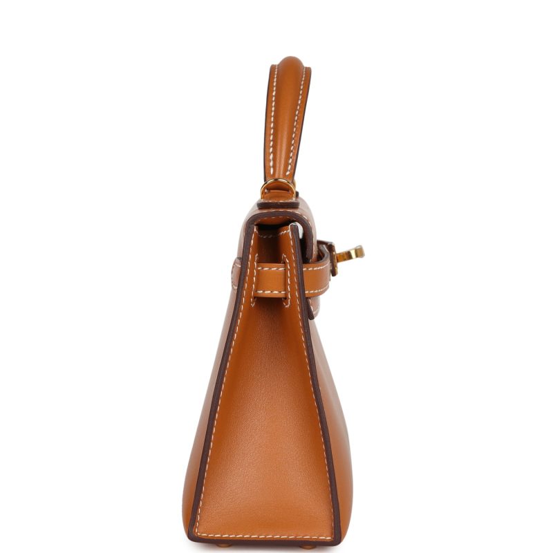 Hermes Kelly Sellier 20 Naturel Sable Butler Gold Hardware - Image 3