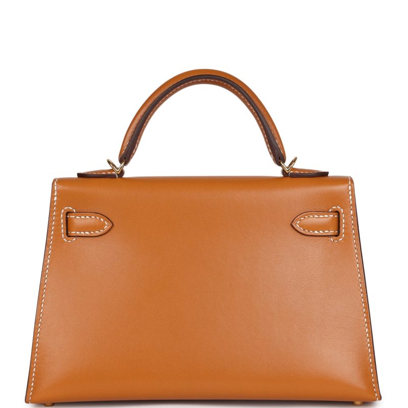 Hermes Kelly Sellier 20 Naturel Sable Butler Gold Hardware - Image 4