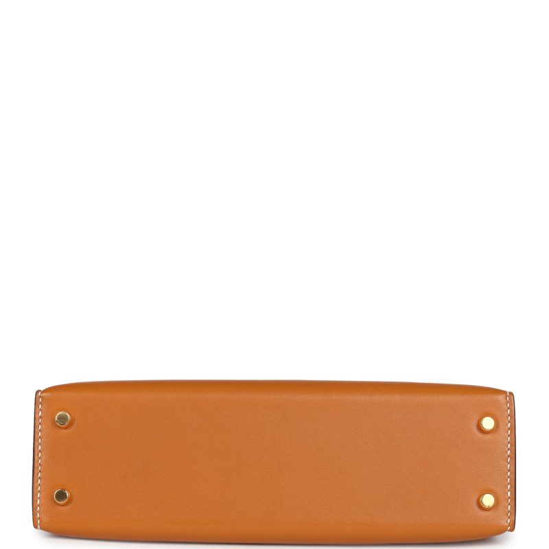 Hermes Kelly Sellier 20 Naturel Sable Butler Gold Hardware - Image 5