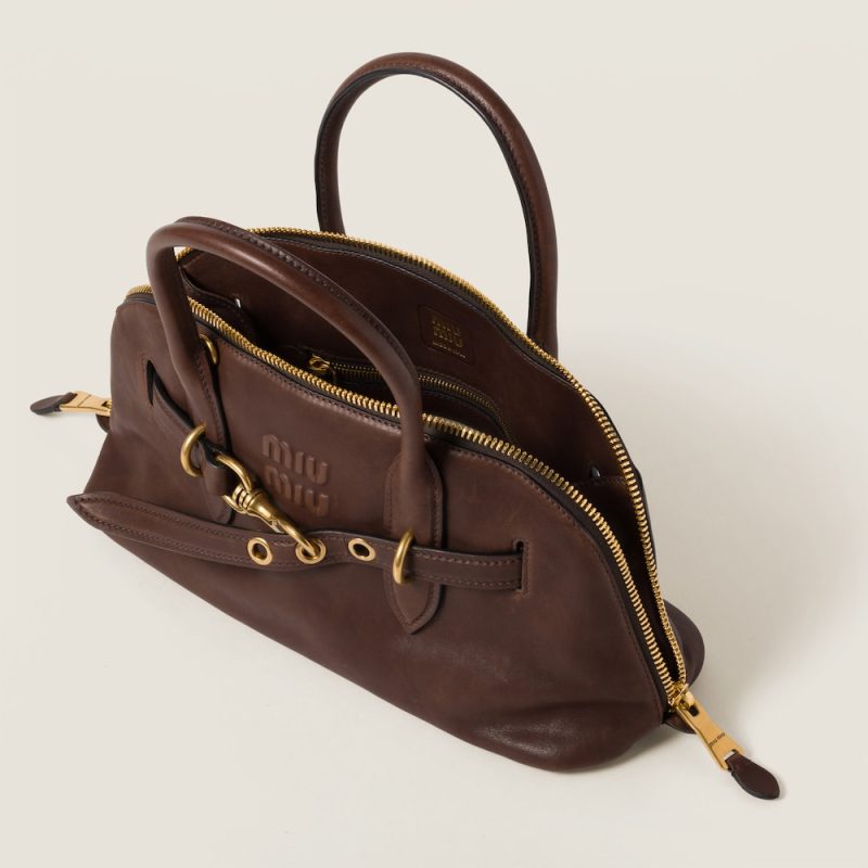 Aventure nappa leather top-handle bag - Image 5