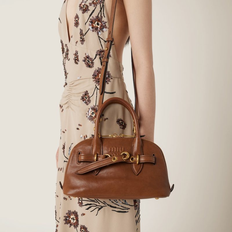 Aventure nappa leather top-handle bag - Image 4