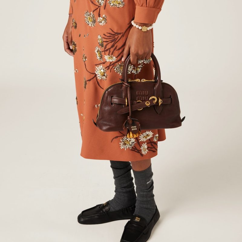 Aventure nappa leather top-handle bag - Image 4