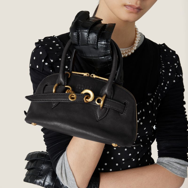Aventure mini nappa leather bag - Image 4