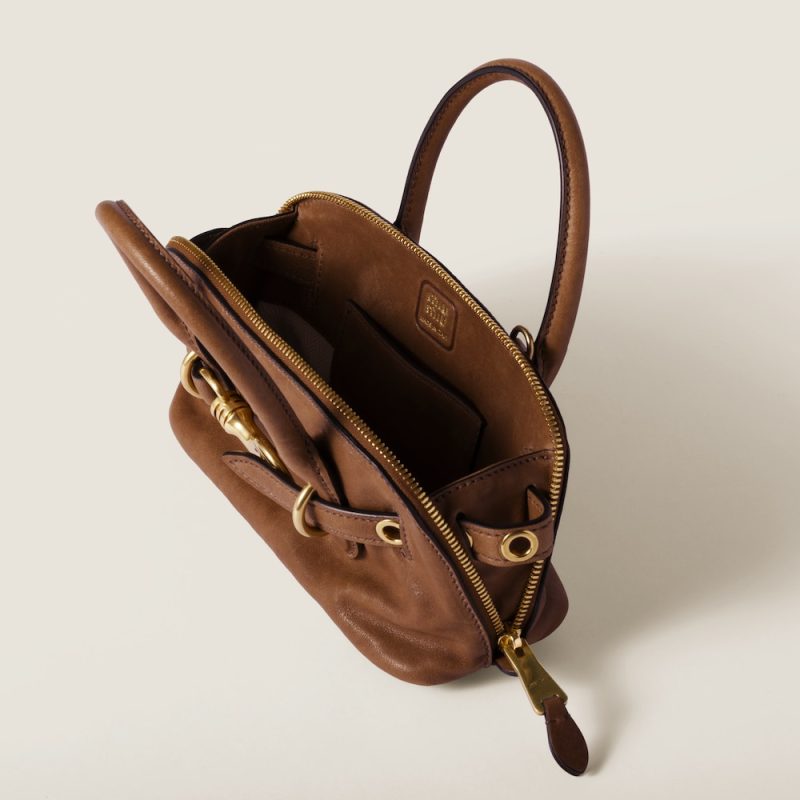 Aventure mini nappa leather bag - Image 4