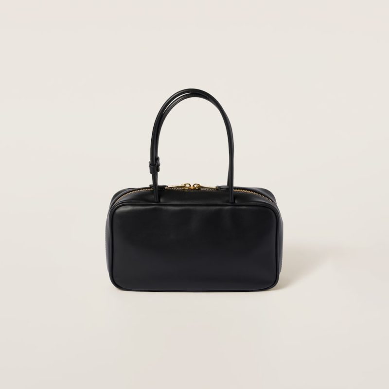 Beau leather top-handle bag - Image 3