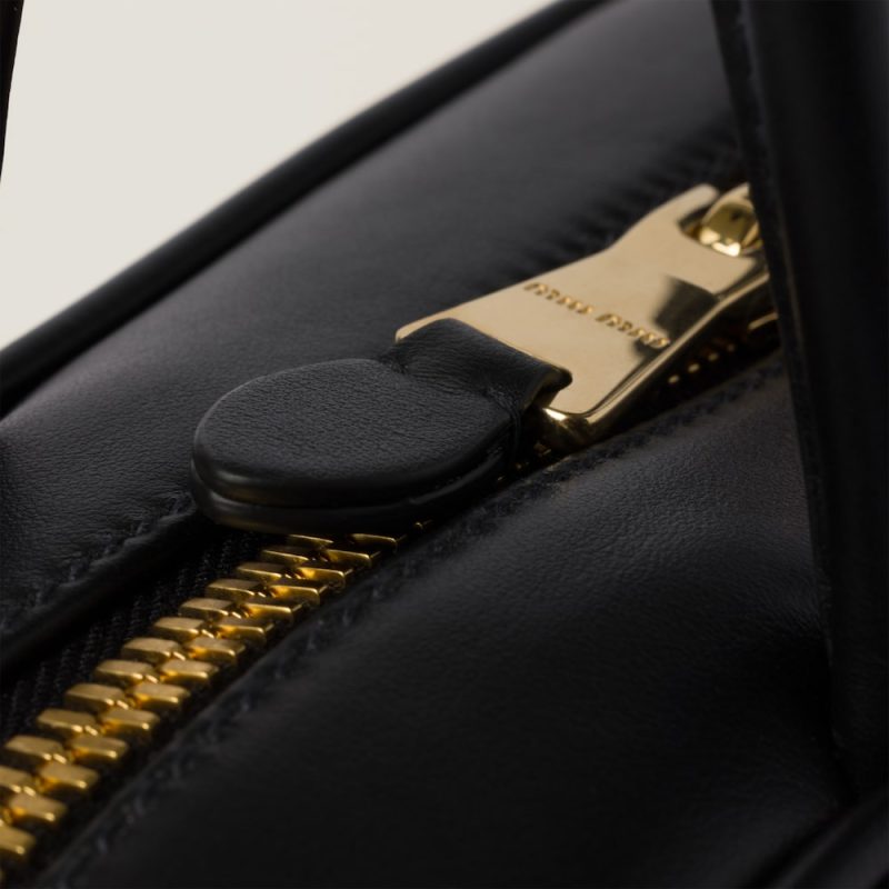 Beau leather top-handle bag - Image 5