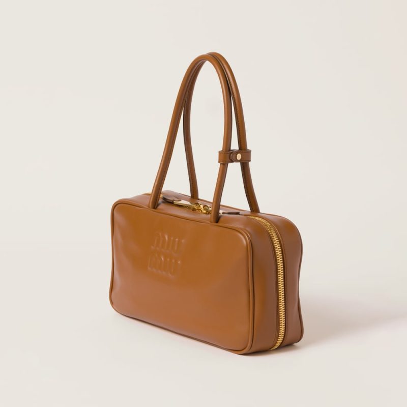 Beau leather top-handle bag - Image 2
