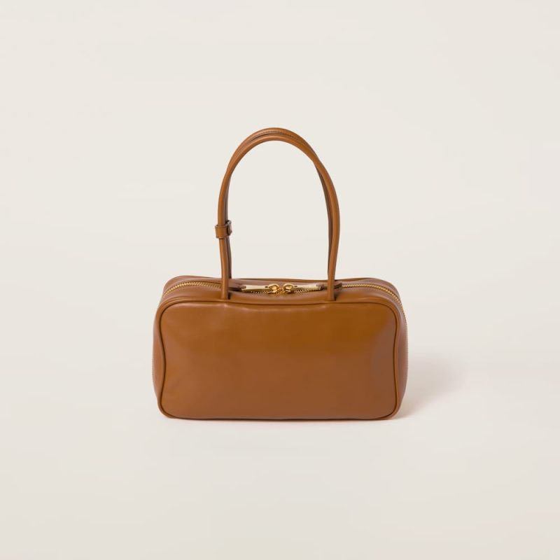 Beau leather top-handle bag - Image 3