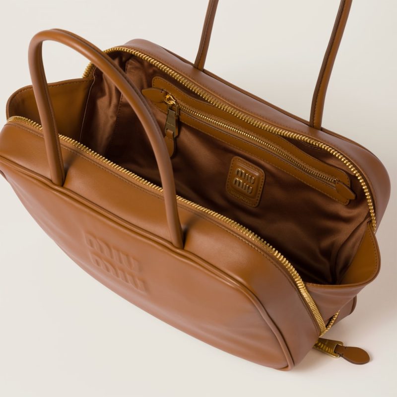 Beau leather top-handle bag - Image 4