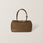 Beau leather top-handle bag