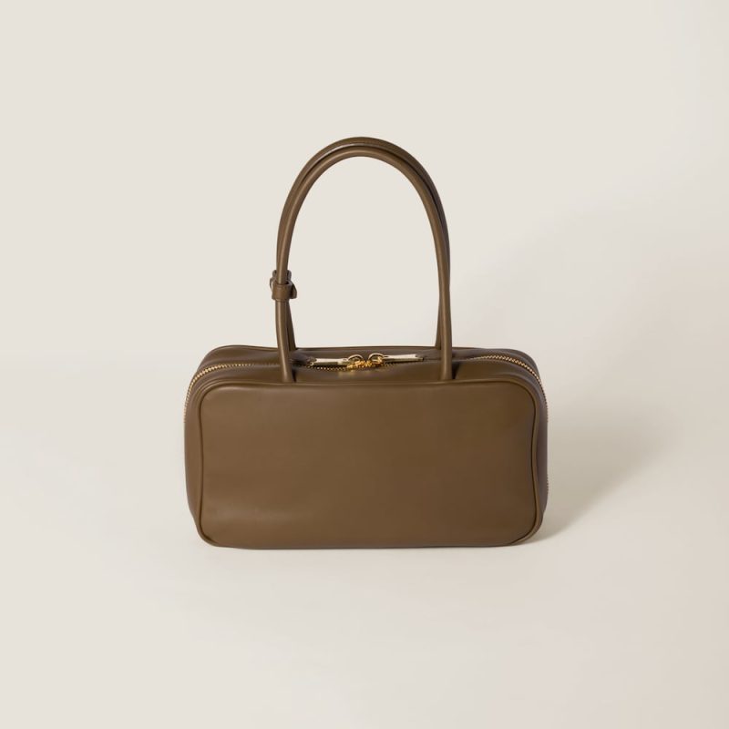 Beau leather top-handle bag - Image 4
