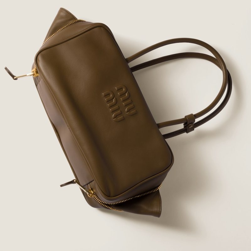 Beau leather top-handle bag - Image 6