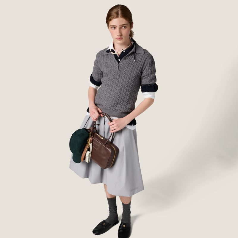 Beau leather top-handle bag - Image 3