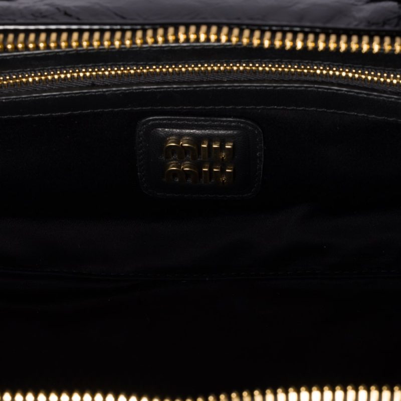 Beau naplak patent leather bag - Image 4