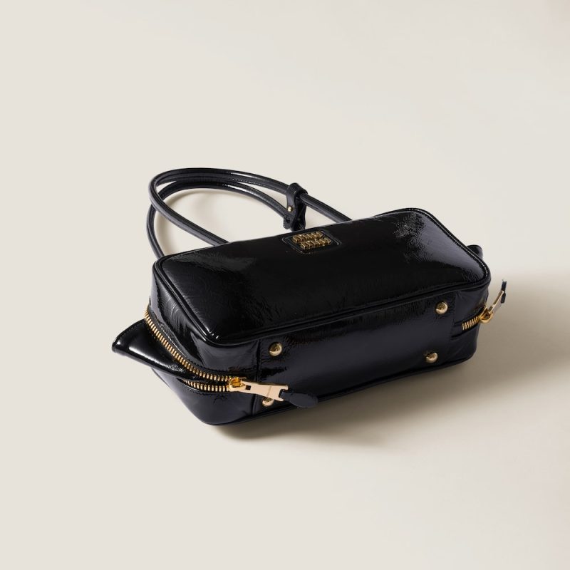 Beau naplak patent leather bag - Image 5