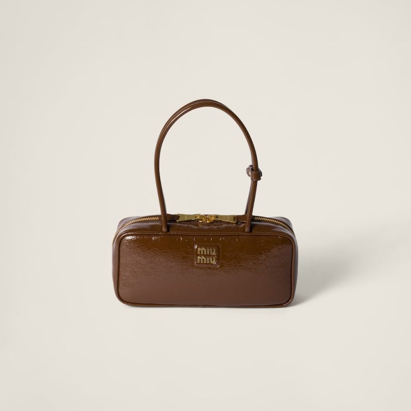 Beau naplak patent leather bag
