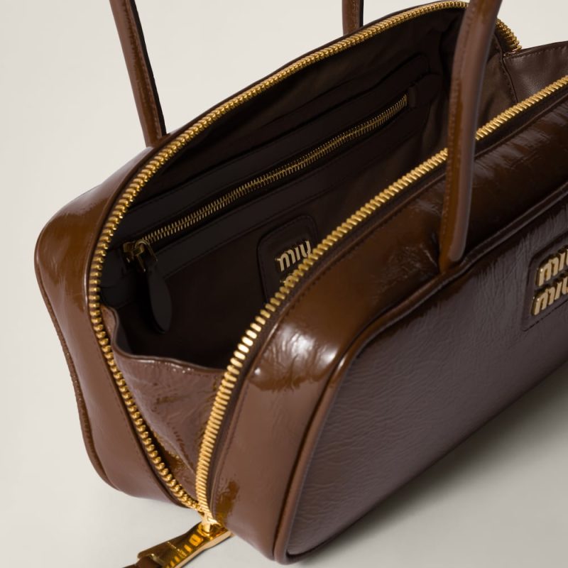 Beau naplak patent leather bag - Image 4