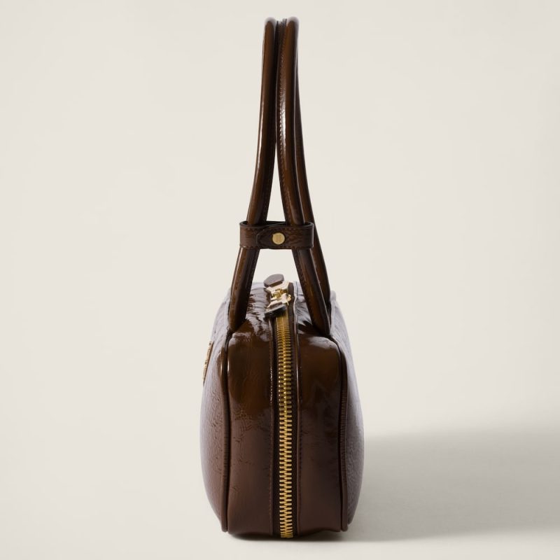 Beau naplak patent leather bag - Image 5