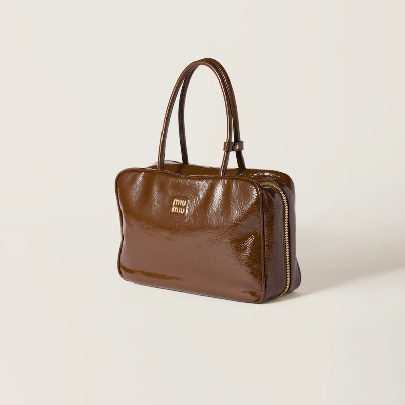 Beau naplak patent leather bag - Image 2