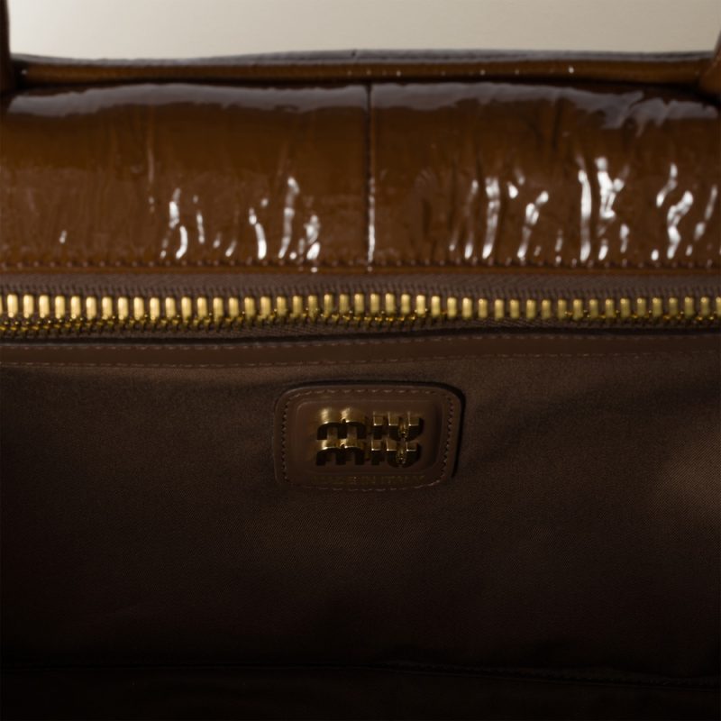 Beau naplak patent leather bag - Image 5