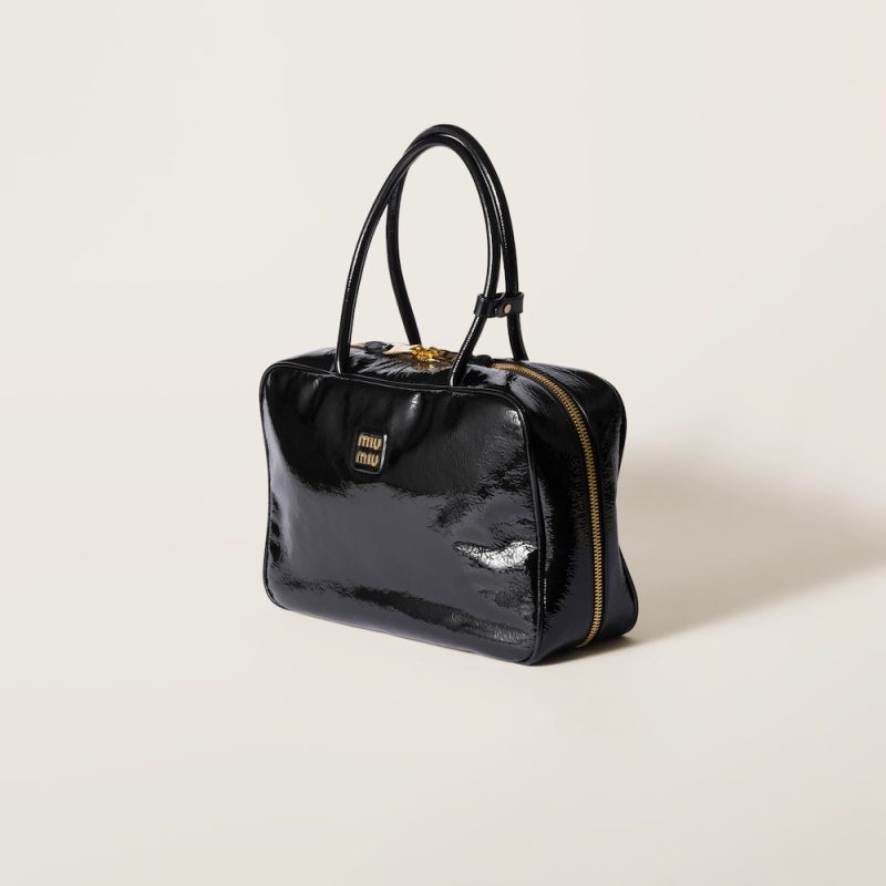Beau naplak patent leather bag - Image 2
