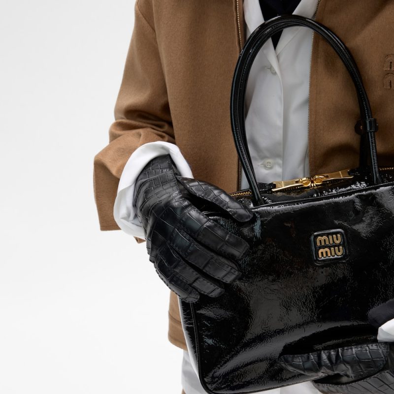 Beau naplak patent leather bag - Image 5