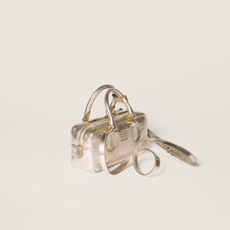 Arcadie laminated nappa leather bag - Image 2