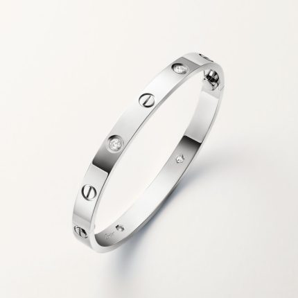 LOVE bracelet, classic model, 4 diamonds