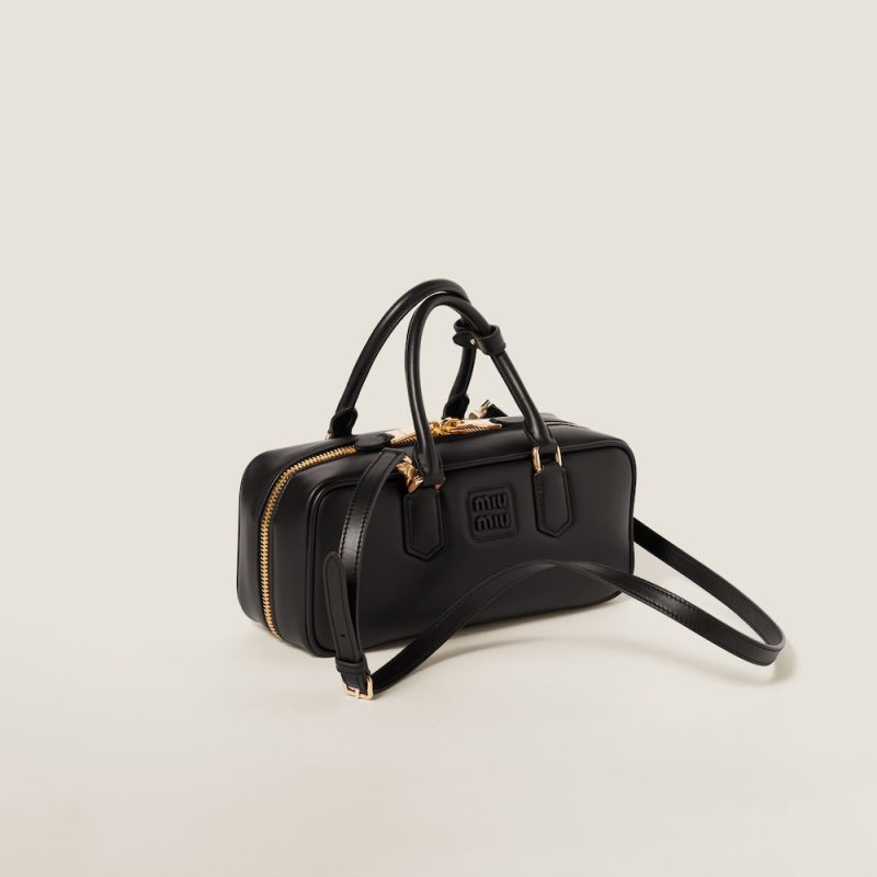 Large Arcadie leather bag - Image 3