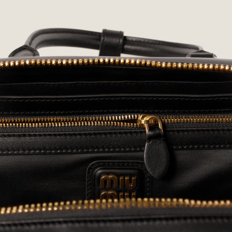 Large Arcadie leather bag - Image 6