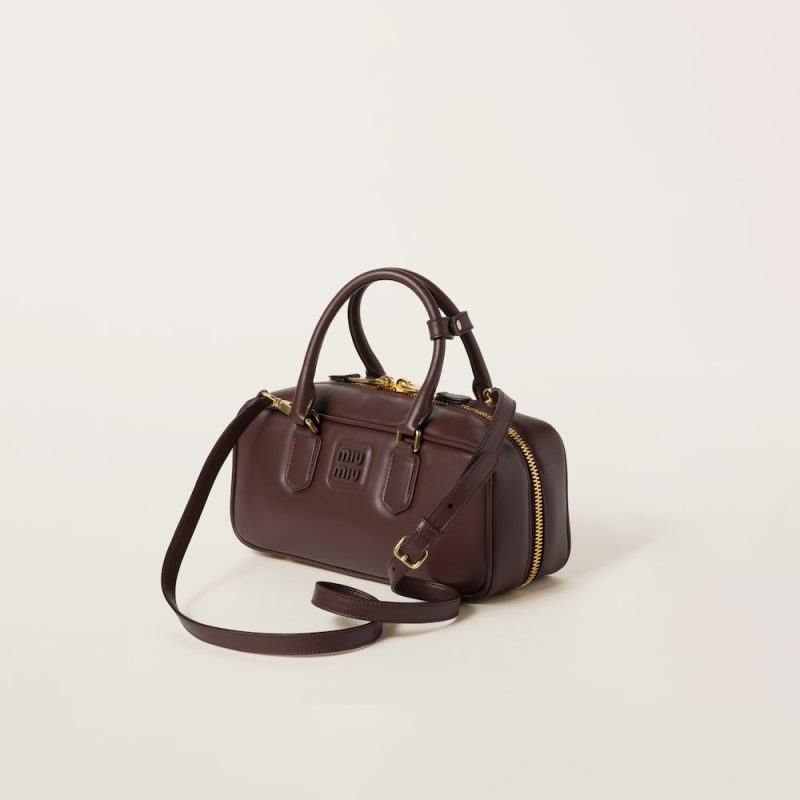 Large Arcadie leather bag - Image 3