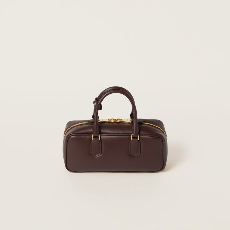 Large Arcadie leather bag - Image 4